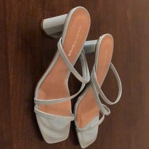 Marc Fisher Alaina Sandal in Teal- NEW never worn